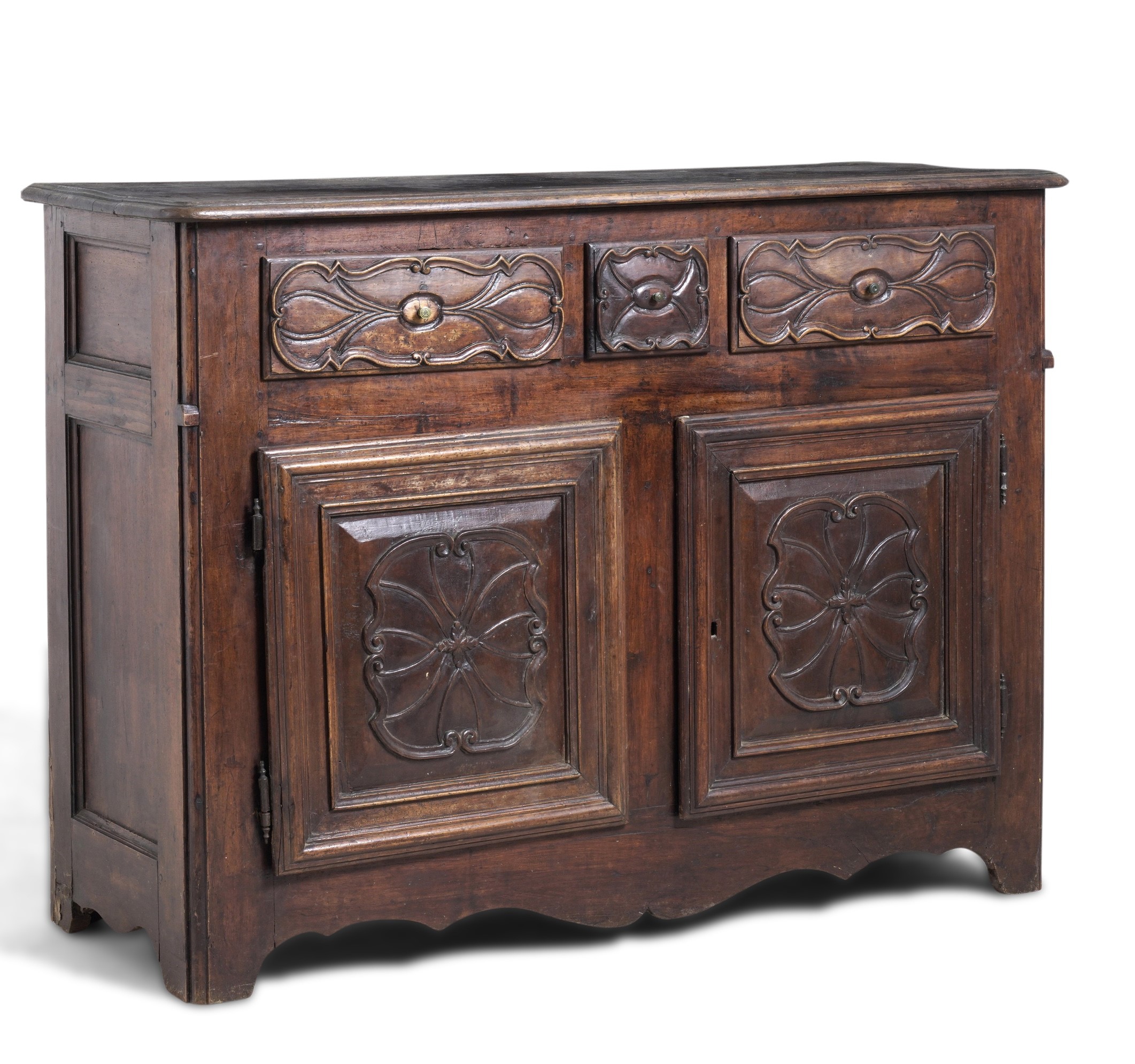 Credenza in Noce. Piemonte, XVIII Secolo