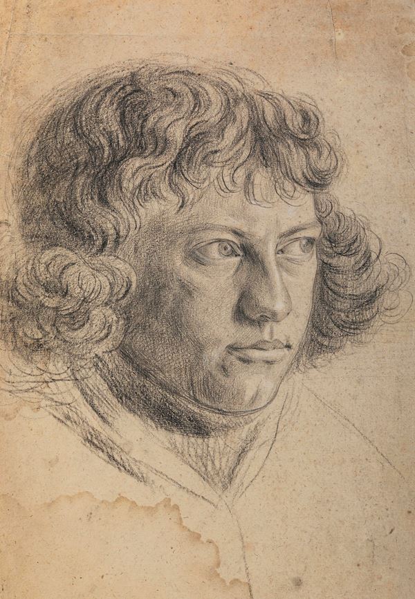 Scuola tedesca dell'inizio del XIX tedesca Ritratto di uomo