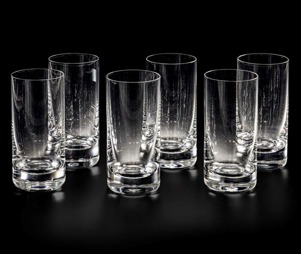 Dodici Tumbler Francia, Manifattura Saint Louis, fine del XX o inizio del XXI secolo 