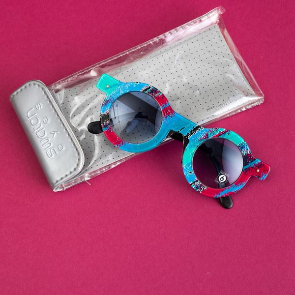 Swatch - Occhiali Swatch, Frozen Dream SW713006, set completo di montatura mascherina e busta NOS