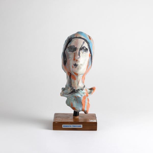 Ernesto Treccani - Senza titolo (Testina)