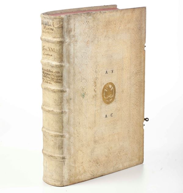Biblia Maxima Versionum.. Lutetiae Parisiorum, sumptibus D.Bechet et L.Billaine soc.., 1660 (Presente un solo tomo)