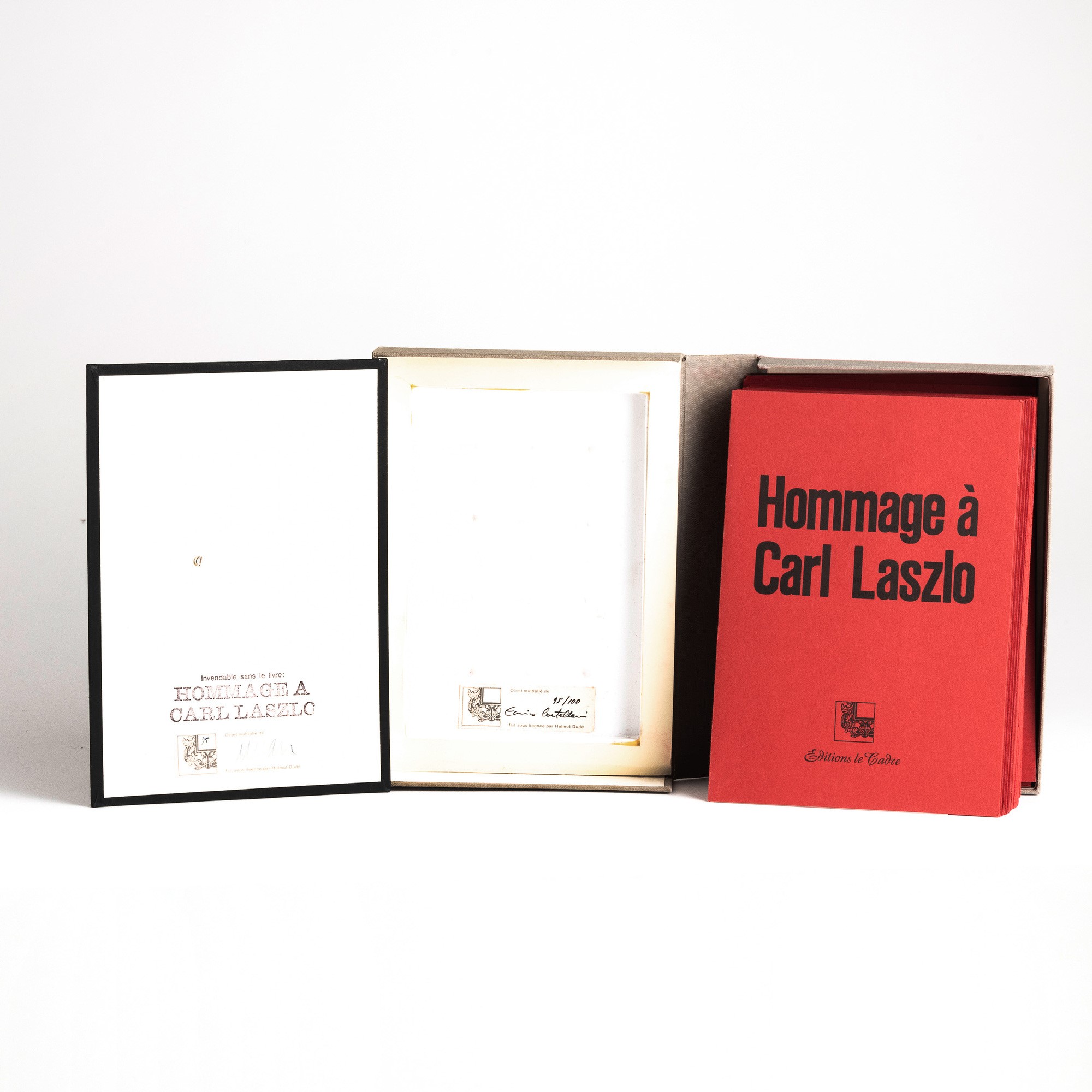 Fernandez Arman - Hommage à Carl Laszlo, pistola in resina e cartone, 1968