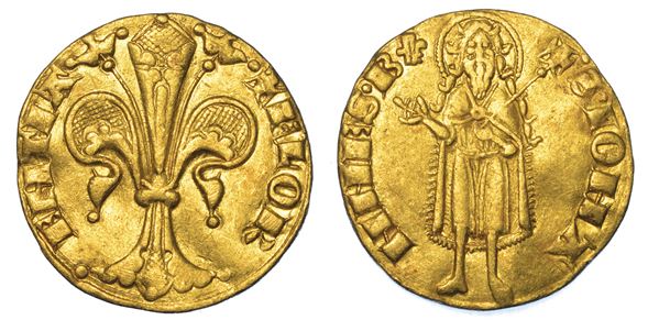 FIRENZE. REPUBBLICA, 1189-1532. Fiorino stretto (1333, I semestre).
