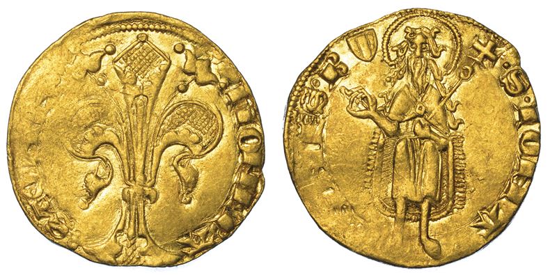 SAVONA. REPUBBLICA, 1350-1396. Fiorino.  - Auction Numismatics - I - Cambi Casa d'Aste