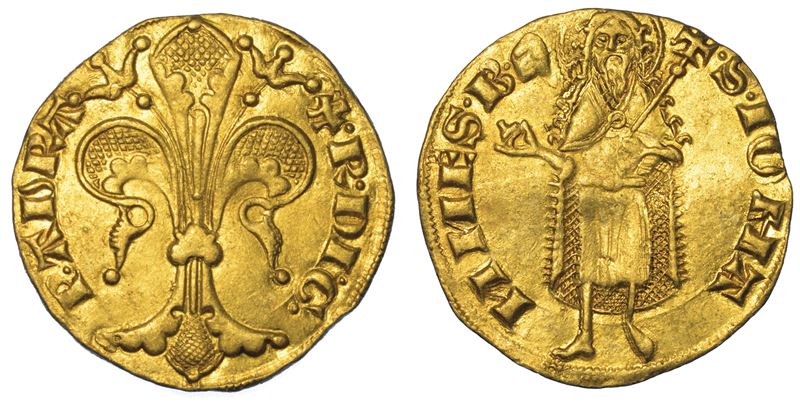 FRANCIA - ORANGE. RAYMOND V, 1340-1393. Fiorino.  - Asta Numismatica - I - Cambi Casa d'Aste