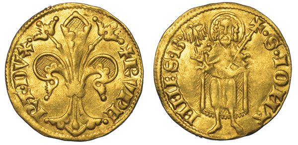 GERMANIA - PALATINATO. RUPRECHT I il ROSSO 1353-1390. Fiorino, anni 1354/64. Bacharach.