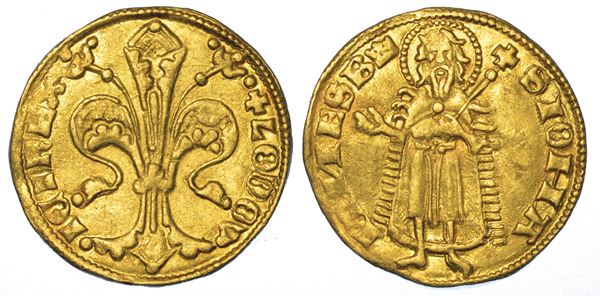 UNGHERIA. LUDWIG I, 1342-1382. Fiorino, 1342-1353. Buda.