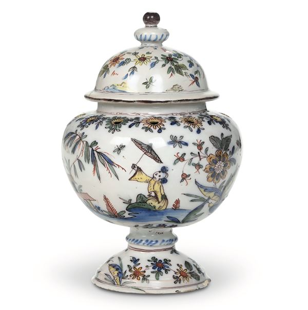 Vaso bruciaprofumi Milano, Manifattura di Felice Clerici, 1745-1780 