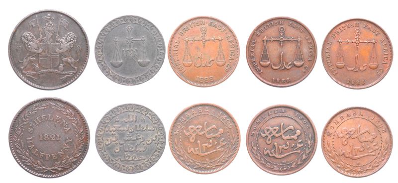 STATI VARI. Lotto di cinque monete.  - Auction Numismatics - I - Cambi Casa d'Aste