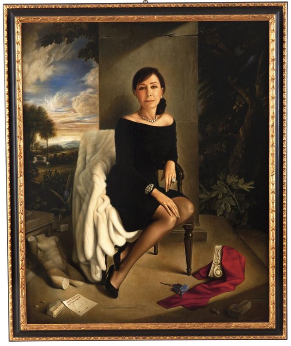 Umberto Sartini Ritratto femminile, 1991