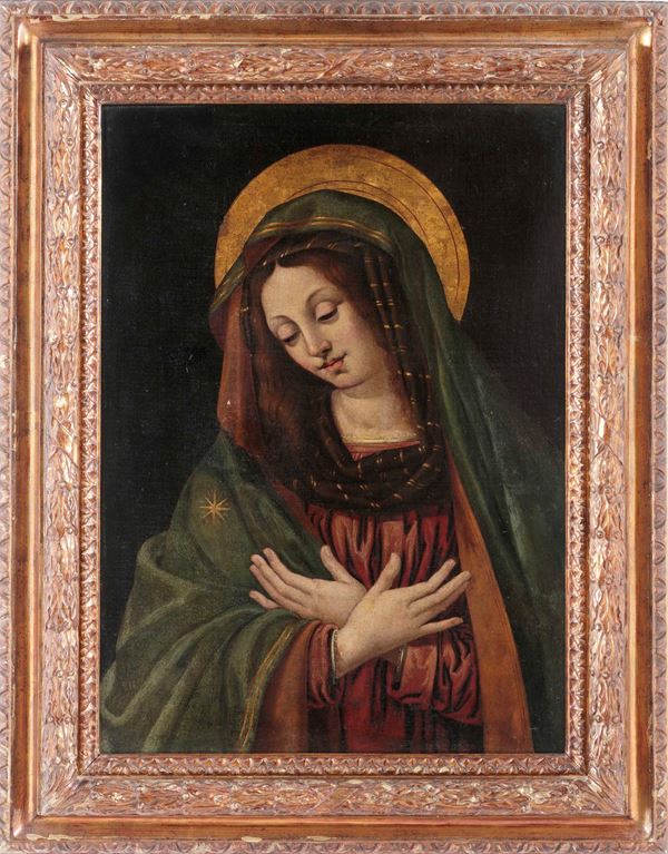 Scuola del XVII secolo Madonna in preghiera