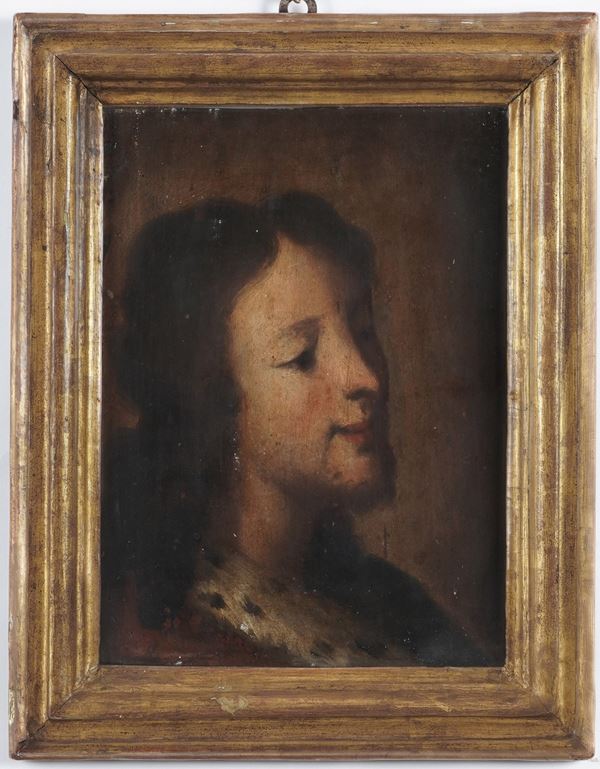 Scuola del XVII secolo Figura virile