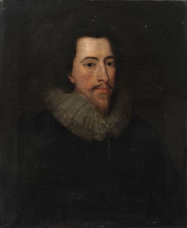 Scuola inglese del XVII secolo Probabile ritratto di George Villiers duca di Buckingham