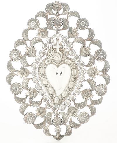 Ex Voto in Metallo Argentato