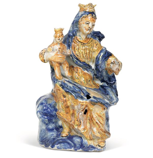 Madonna con Bambino Liguria, XVII secolo. 