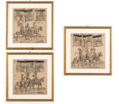 I Trionfi di Massimiliano Tre Ristampe Presumibilmente Ottocentesche