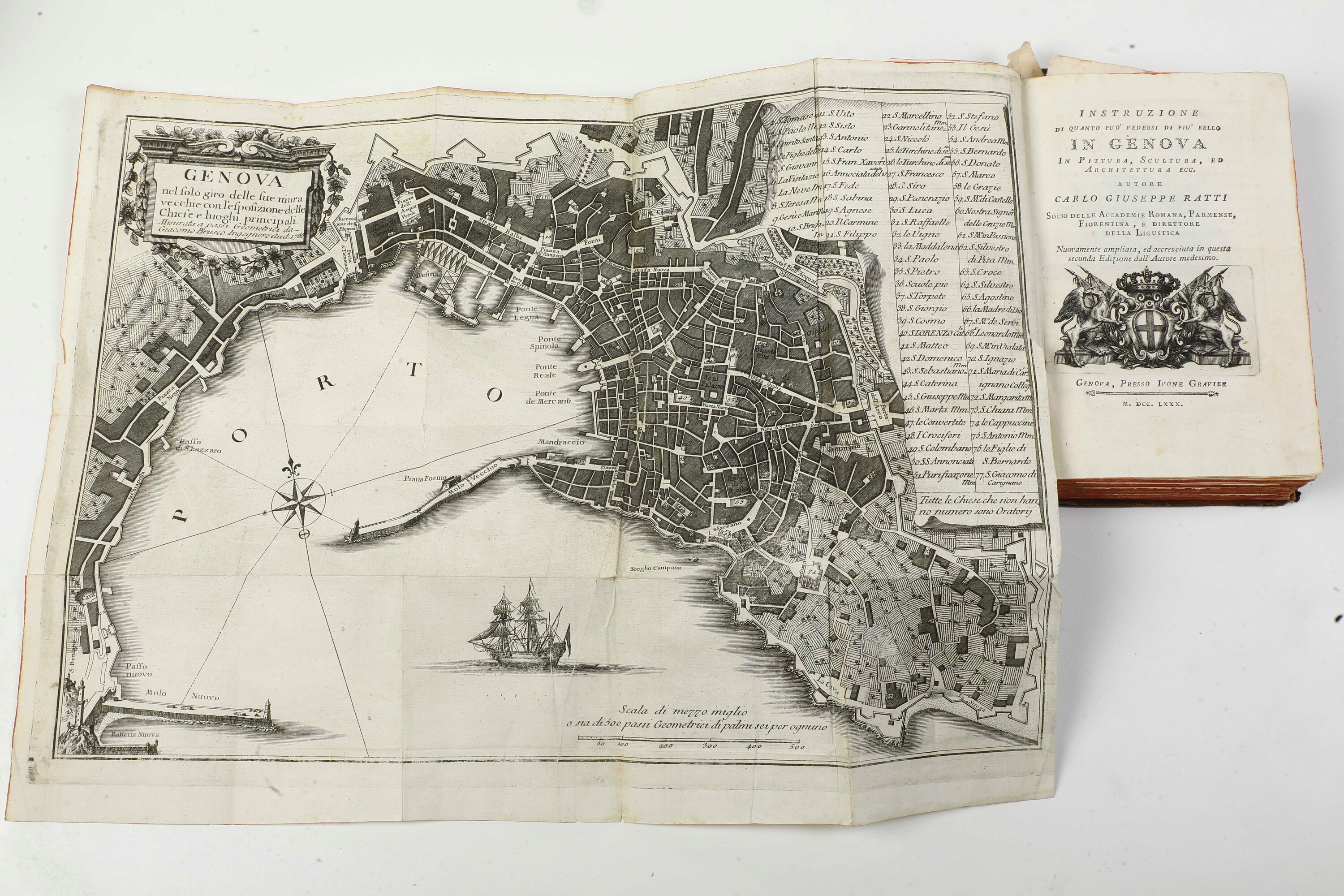 Ratti Giuseppe Tommaso (1737-1795) Istruzionigenova, dalla Stamperia di Felice Repetto in Canneto...