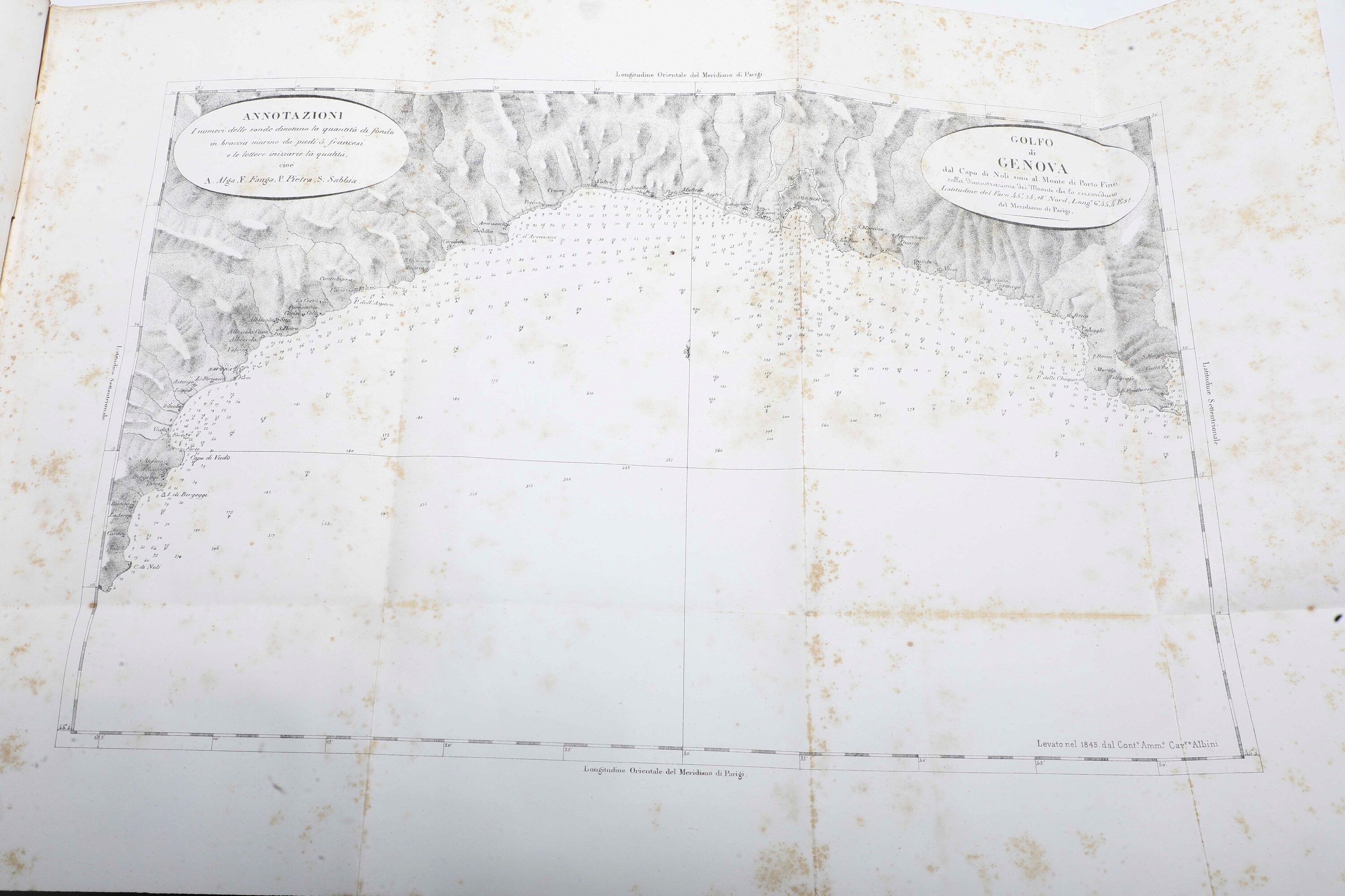 Pareto, Lorenzo, Descrizione di Genova e del Genovesato, in tre volumi, 1846