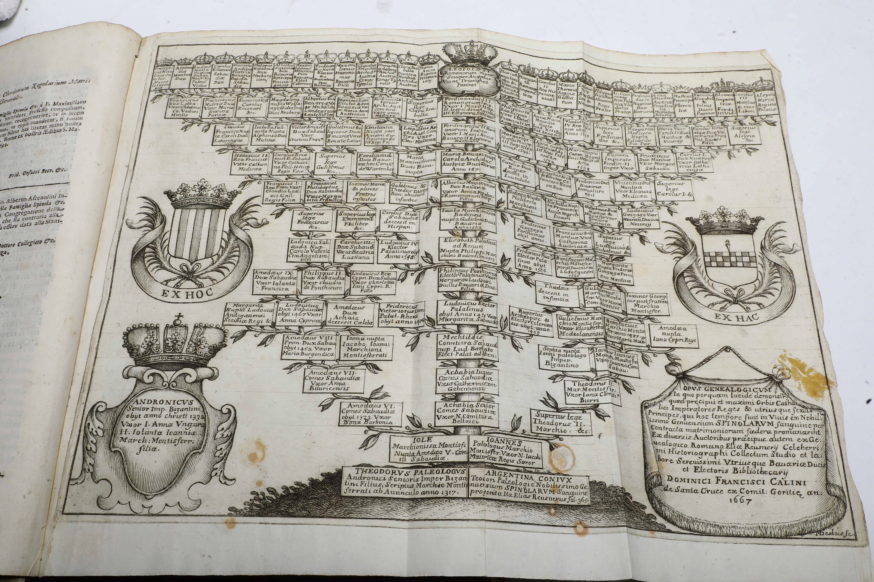 Deza Massimiliano (1628-1704) Istoria della Famiglia Spinola..piacenza, nella Stampa Ducale di Gi...