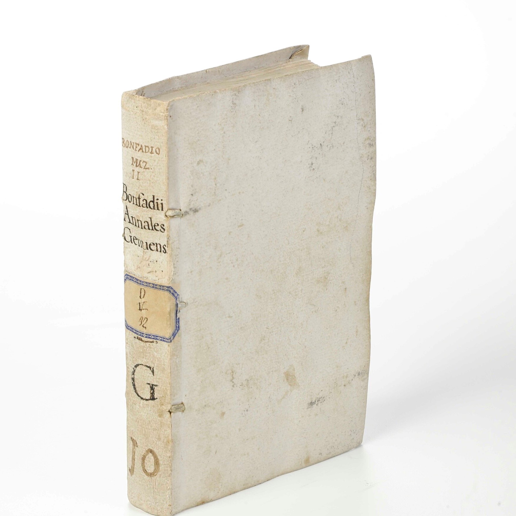 Bonfadio Giacomo Annalium Genuensium..brixiae, Excudebat Jacobus Turlinus, 1747