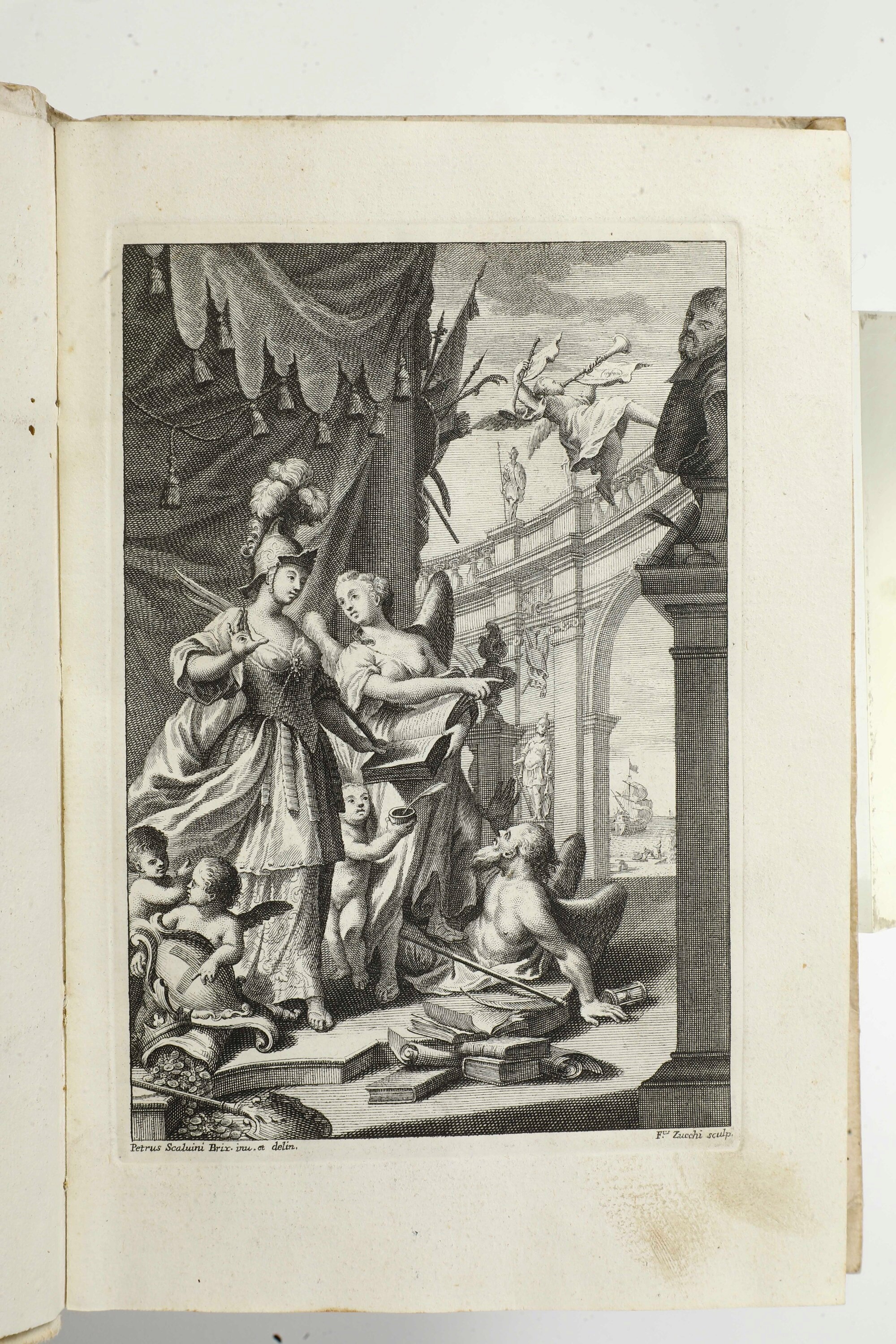 Bonfadio Giacomo Annalium Genuensium..brixiae, Excudebat Jacobus Turlinus, 1747