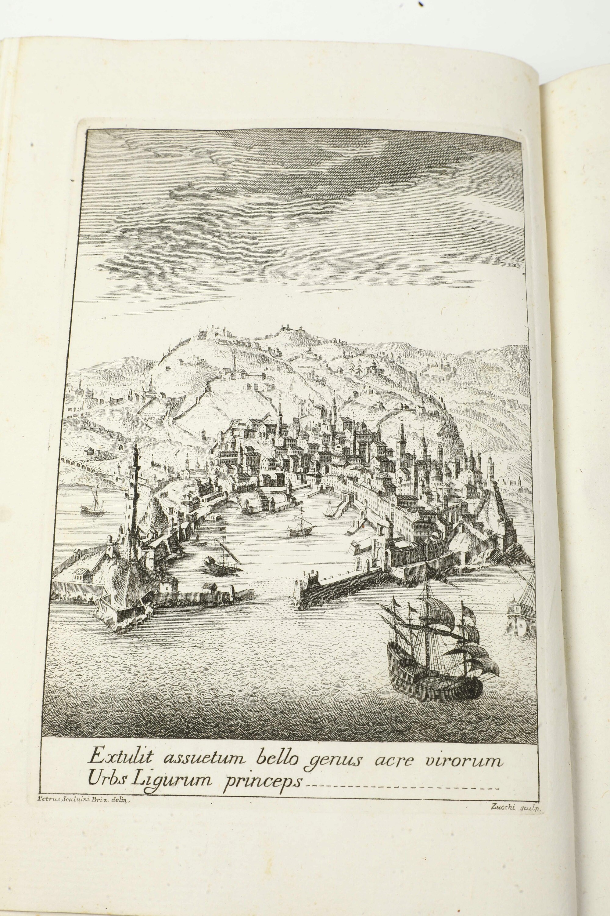 Bonfadio Giacomo Annalium Genuensium..brixiae, Excudebat Jacobus Turlinus, 1747