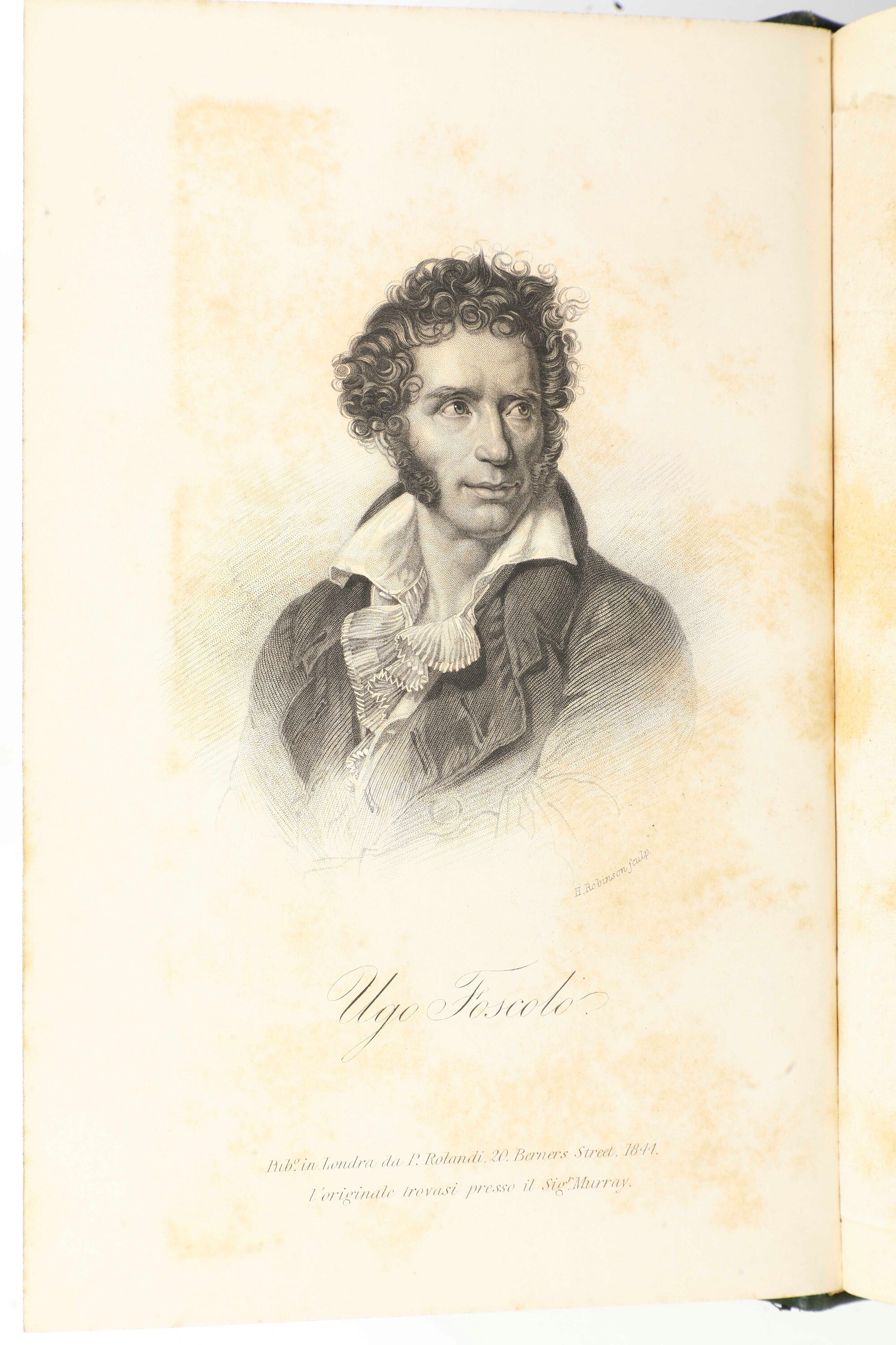 Foscolo Ugo (1778-1827) / Alighieri Dante (1265-1321) la Commedia di Dante Alighieri Illustrata d...
