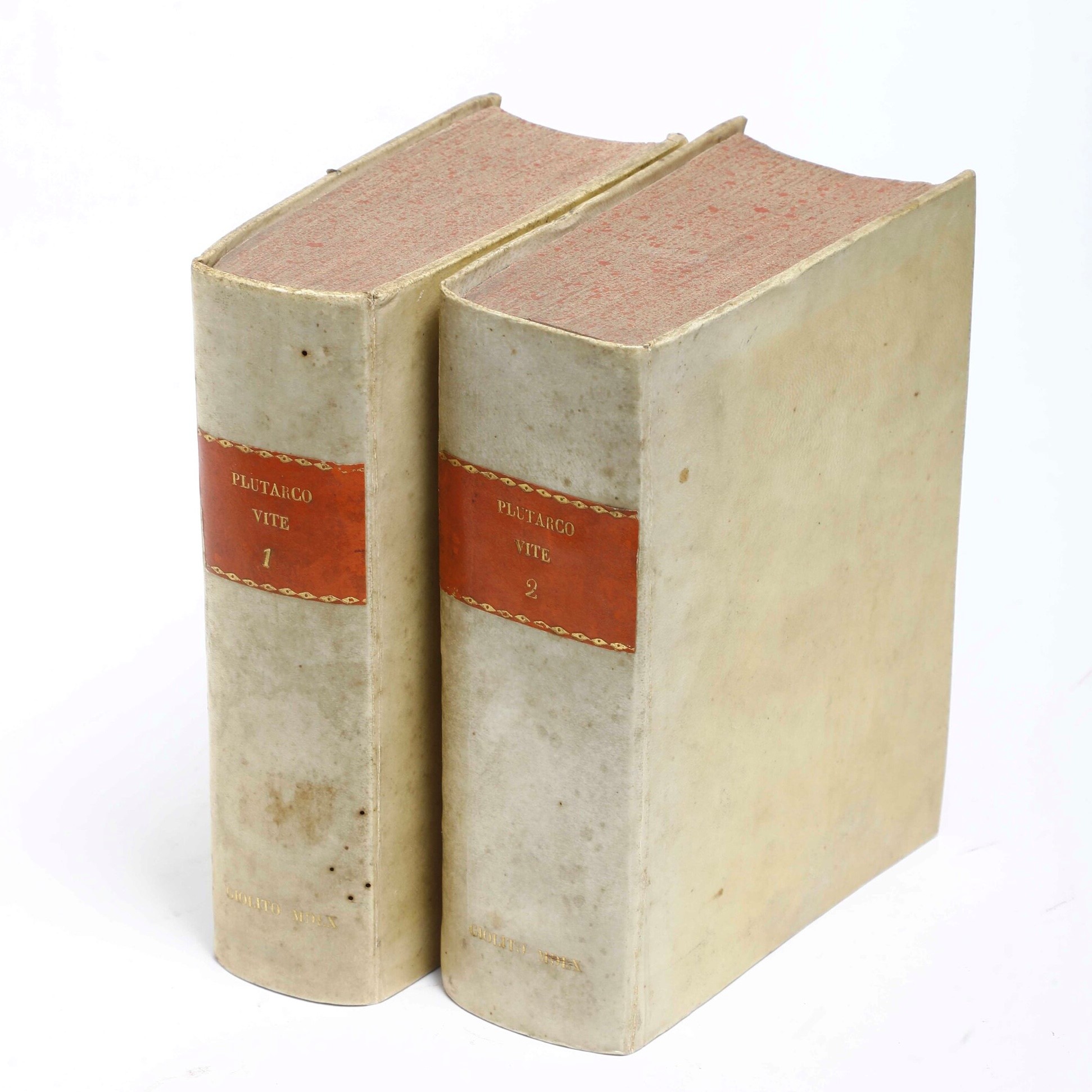 Plutarco (46 - 125/127 D.C.) Vitein Vinegia, Appresso Gabriel Giolito De Ferrari, 1560-1565