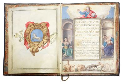 Diploma in "arte Aromataria"venezia, 1713