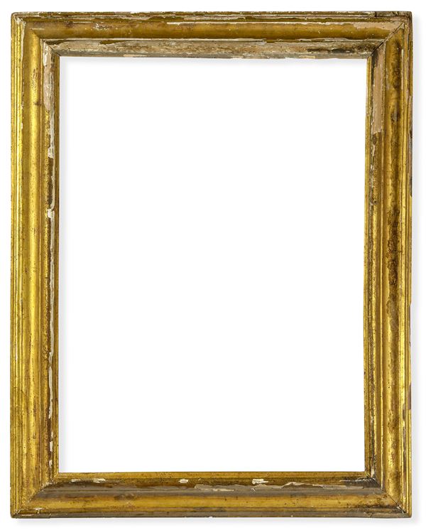 Cornice in legno dorato. Italia centrale XVIII-XIX secolo