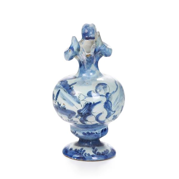 Piccolo versatoio. Savona, seconda metà del XVII secolo. 