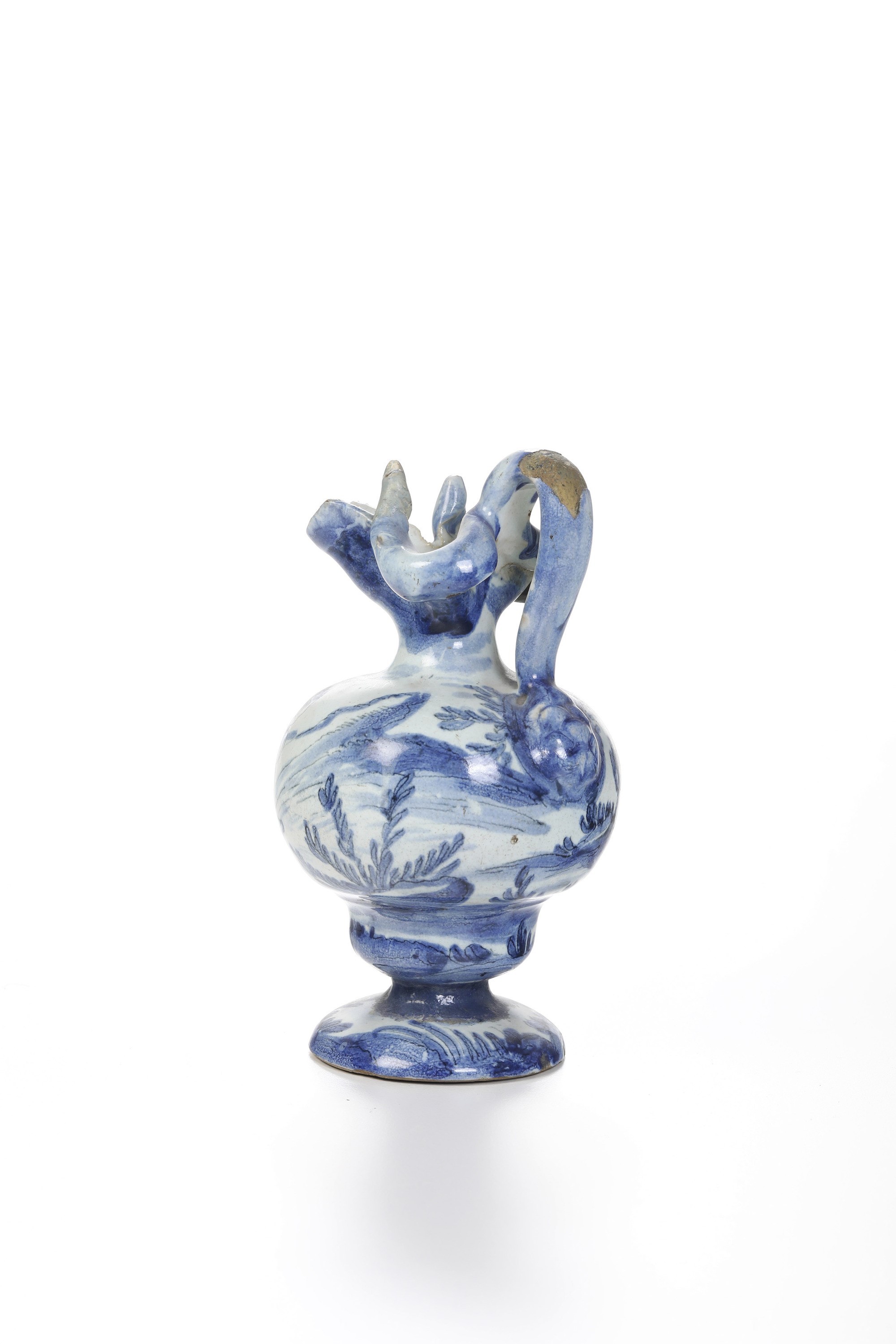 Piccolo versatoio. Savona, seconda metà del XVII secolo.