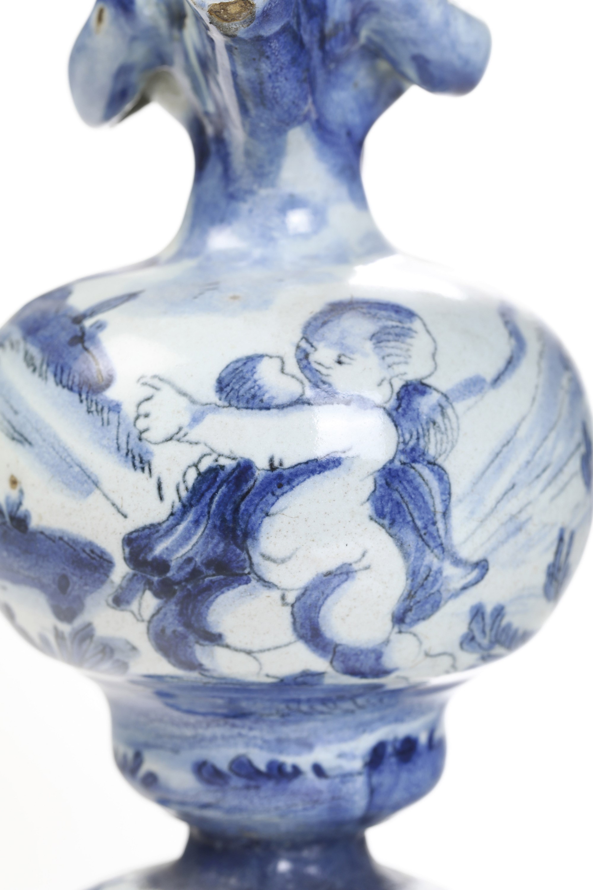 Piccolo versatoio. Savona, seconda metà del XVII secolo.