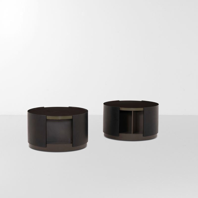 Eugenio Gerli : Due tavoli bassi mod. T128  - Auction Design - Cambi Casa d'Aste