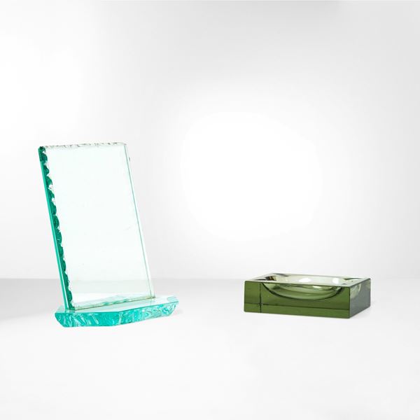 Set di portafoto e posacenere