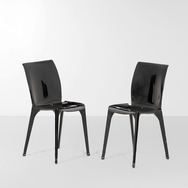 Due sedie mod. Lambda