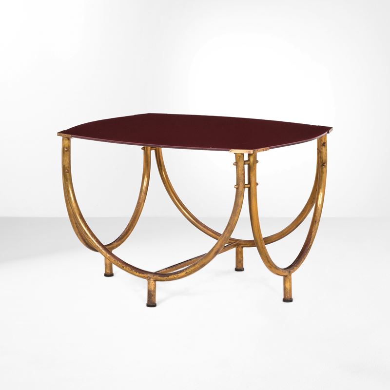 Melchiorre Bega : Tavolo occasionale  - Auction Design Lab - Cambi Casa d'Aste