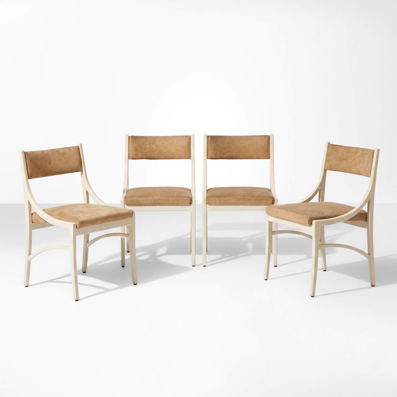 Ico Parisi : Quattro sedie mod. 110  - Asta Design Lab - Cambi Casa d'Aste