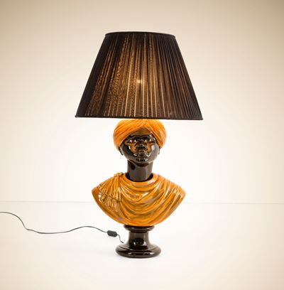 Lampada da Tavolo Busto di Moro