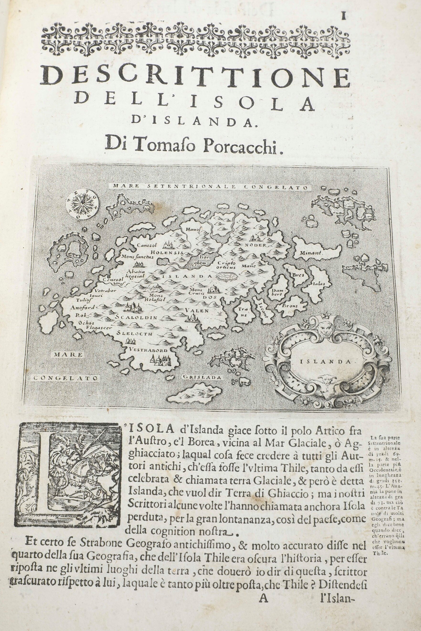 Porcacchi Tommaso (1530–1576) le Isole Più Famose del Mondo...in Padova, Appresso Paolo & Frances...