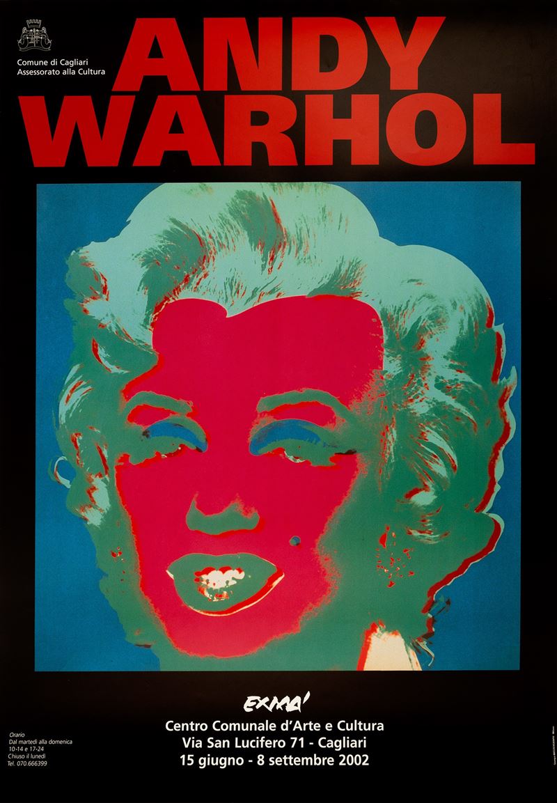 Andy Warhol : Marilyn Monroe  - Asta Manifesti e Collectible - Cambi Casa d'Aste