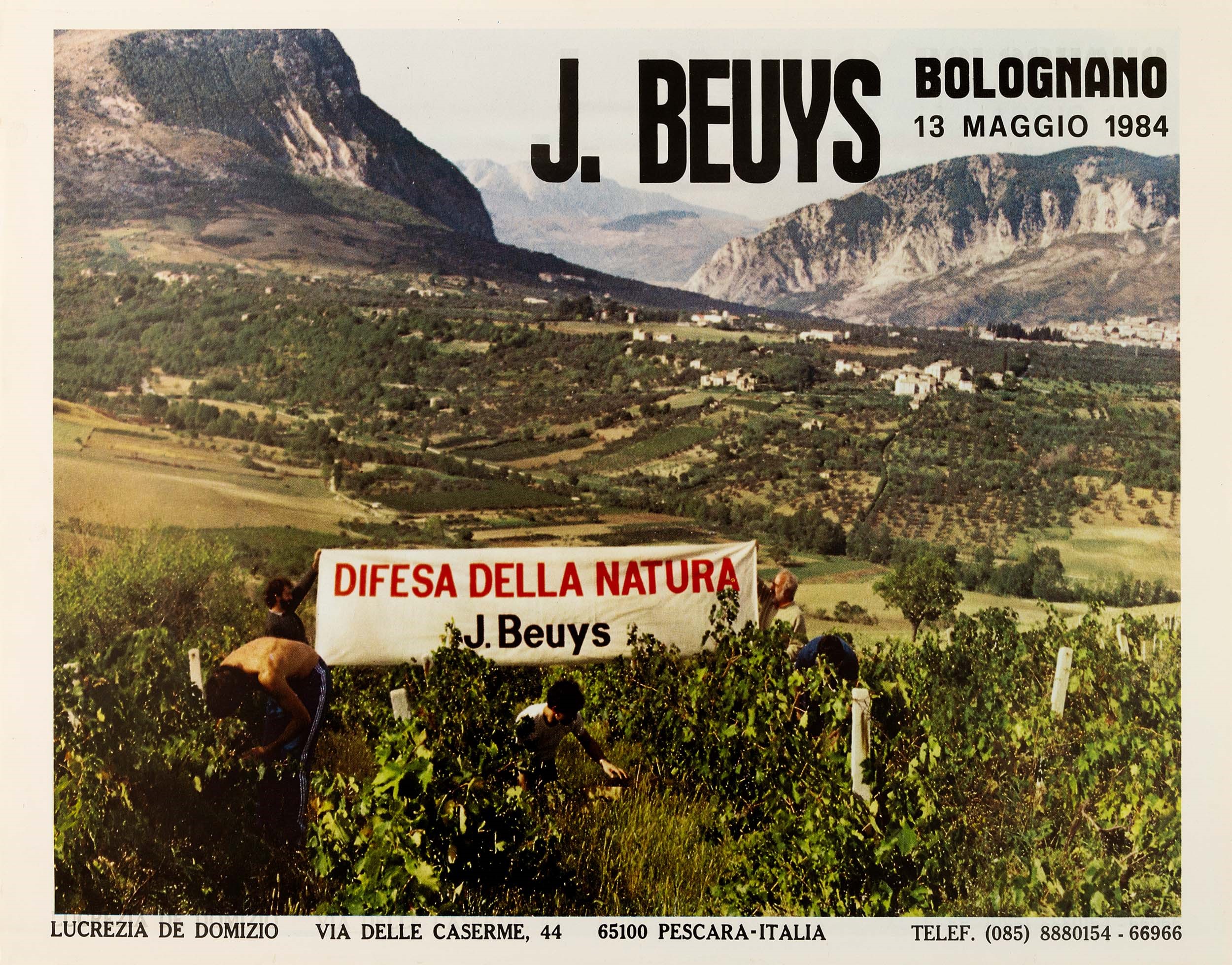 Joseph Beuys - Difesa della Natura e Discussione