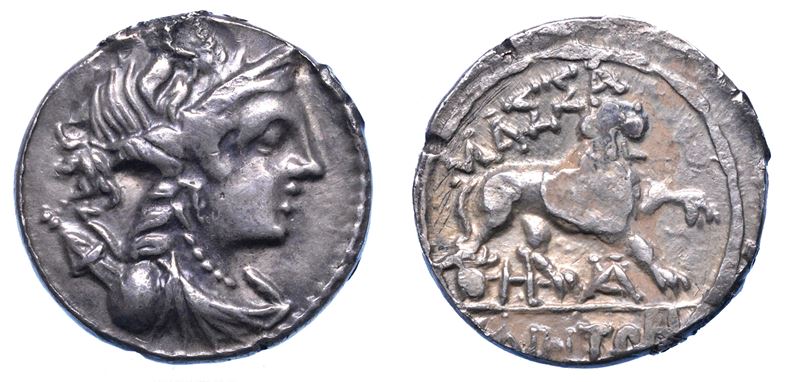 GALLIA - MASSALIA. Dracma, circa 125-90 a.C.  - Asta Numismatica - I - Cambi Casa d'Aste