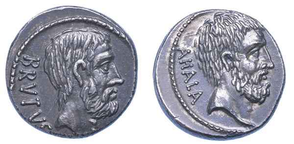 JUNIA. M. Junius Brutus, 54 a. C.