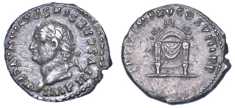 TITO, 79-81. Denario, anno 80. Roma.  - Asta Numismatica - I - Cambi Casa d'Aste