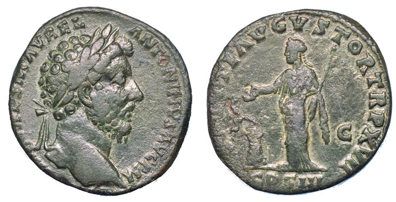 MARCO AURELIO, 161-180. Sesterzio, anni 162-163. Roma.  - Auction Numismatics - I - Cambi Casa d'Aste
