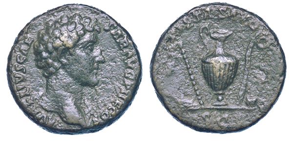 MARCO AURELIO (CESARE), 139-161. Asse, anni 140-144. Roma.