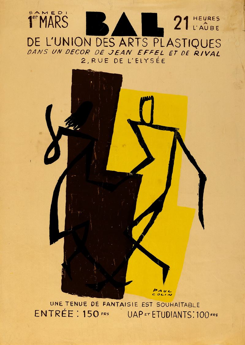 Paul Colin : Bal  - Asta Manifesti e Collectible - Cambi Casa d'Aste