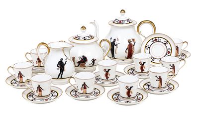 Servizio da Caffè Doccia, Manifattura Richard Ginori, 1920-1930 Circa